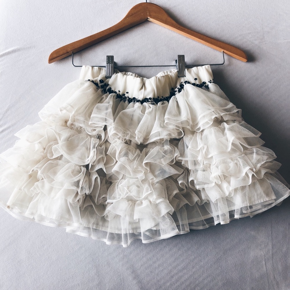 Abercrombie ruffle skirt